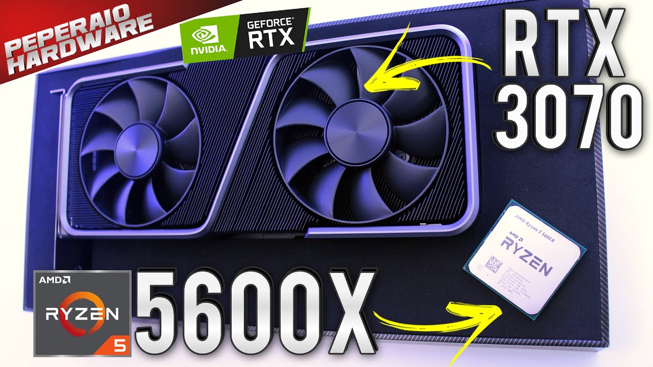 RYZEN 5 5600x + RTX 3070: Jogando com o hardware 