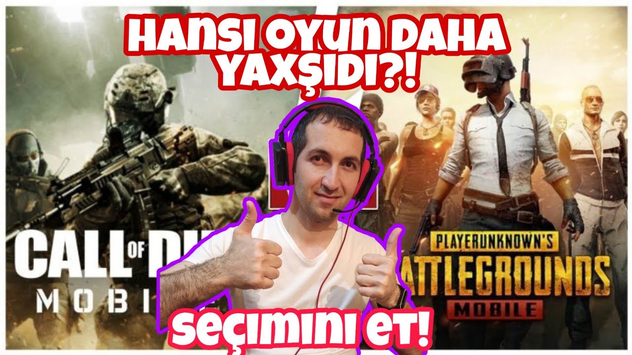 PUBG MOBILE VS COD MOBILE #1 SEÇIMINI ET!