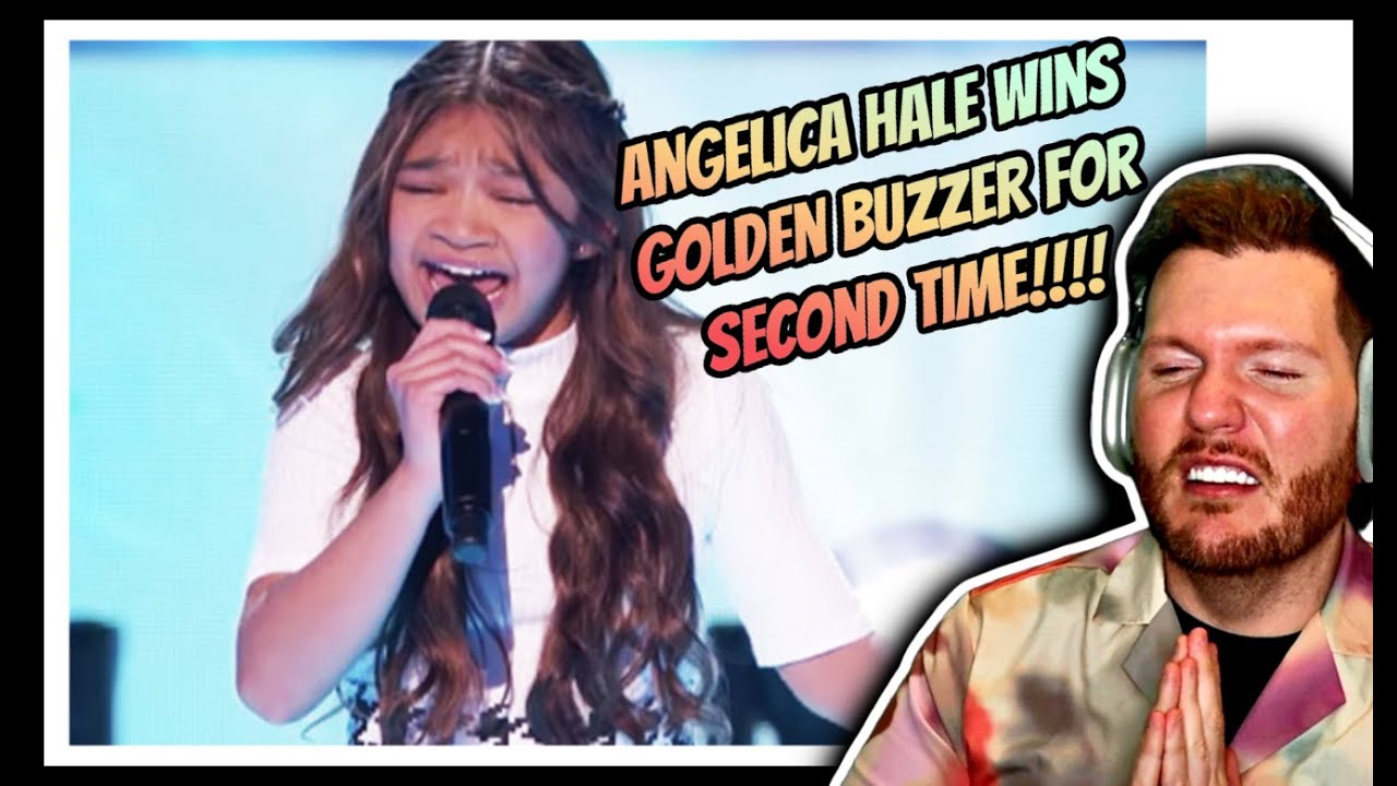 Angelica Hale Golden Buzzer for SECOND TIME on AGT Champions ! | Angelica Hale Fight Song Reaction!