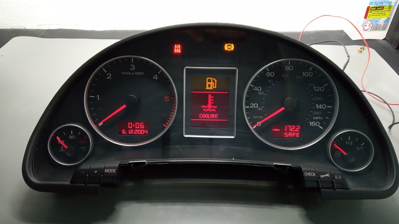 Audi a4 b6/b7 Instrument cluster lcd replacement