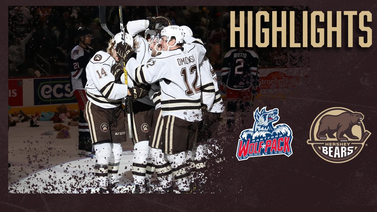 Hershey Bears vs. Hartford 1/22/22 | Game Highlights