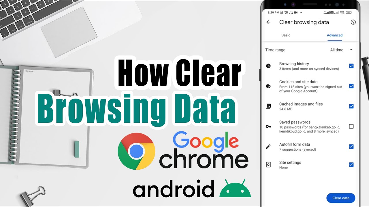 How Clear Browsing Data On Chrome For Android