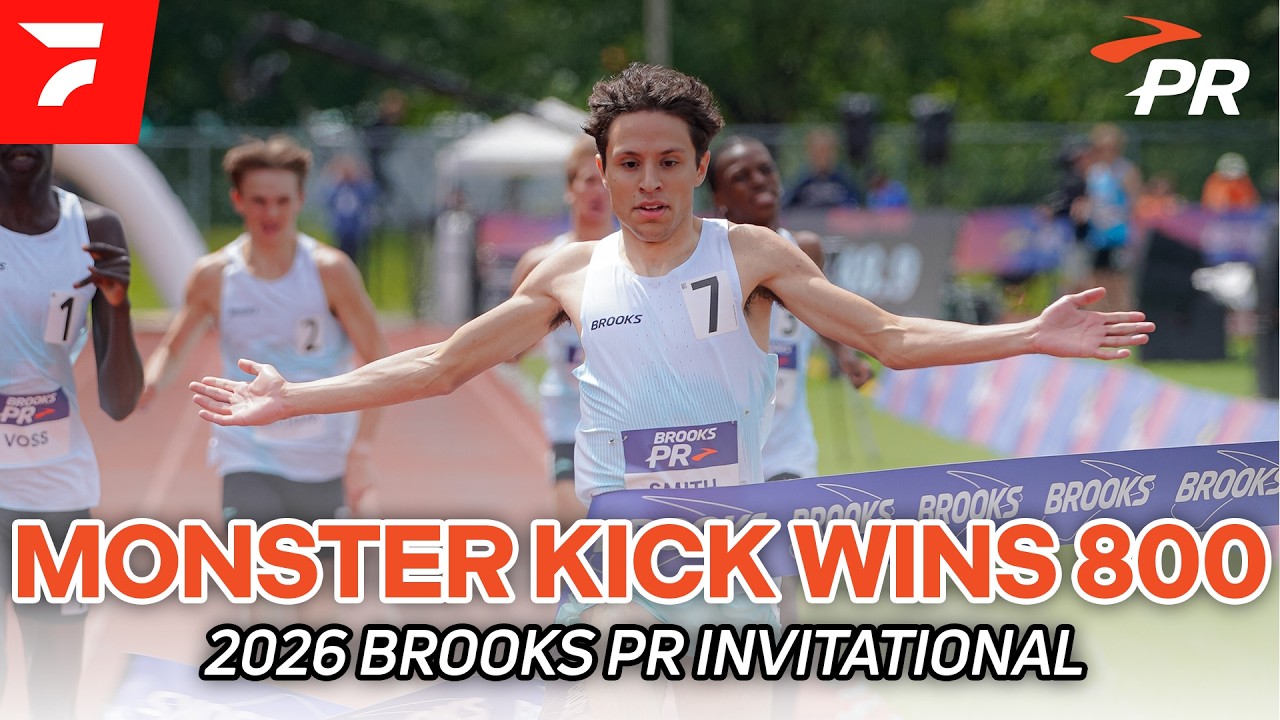 800m Comes Down to Last 50m for Carter Smith and Mana Voss | 2026 Brooks PR Invitational