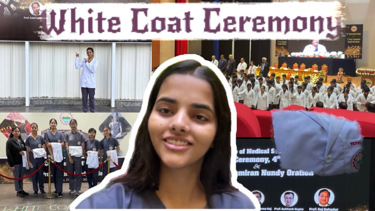 🥼White coat ceremony //AIIMS Rishikesh//#aiimsrishikesh #mbbs #aiims #neet2026 #whitecoatceremony