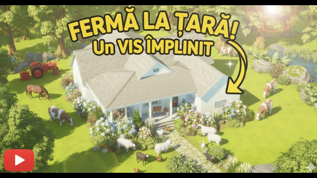 Ferma Visurilor Mele la Țară: De la Oraș la Oază de Natură!
