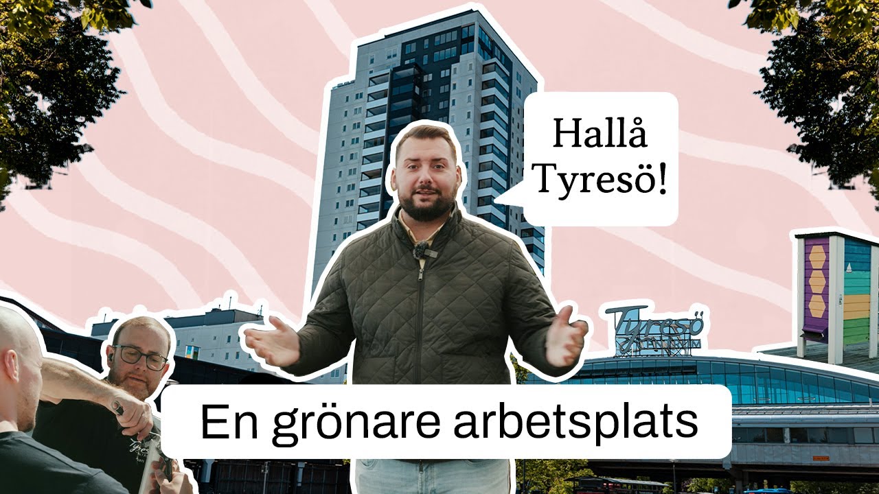 Hallå Tyresö! Avsnitt 8 En grönare arbetsplats. #tyresö #environment