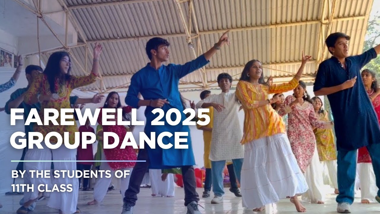 FAREWELL 2025 | GROUP DANCE PERFORMED BY CLASS 11 STUDENTS | #kviitpowai #kvs #librarypoint