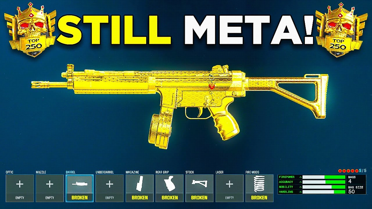 The META SMG Loadout ALL THE PRO'S are using in RANKED WARZONE ( Best C9 Class Setup )