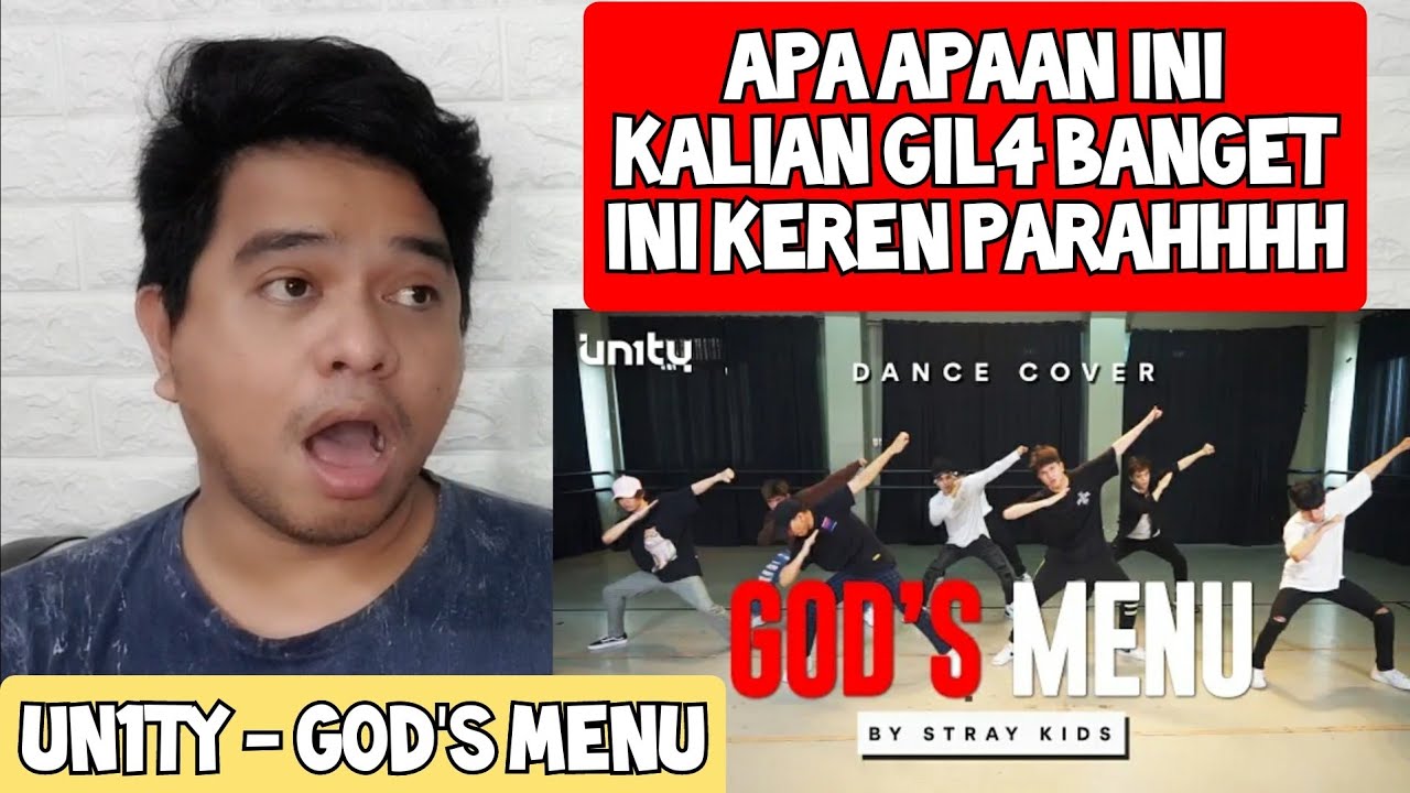 [KUPAS] BERKELAS | UN1TY - GOD'S MENU (STRAY KIDS) | COVER (Reaction)