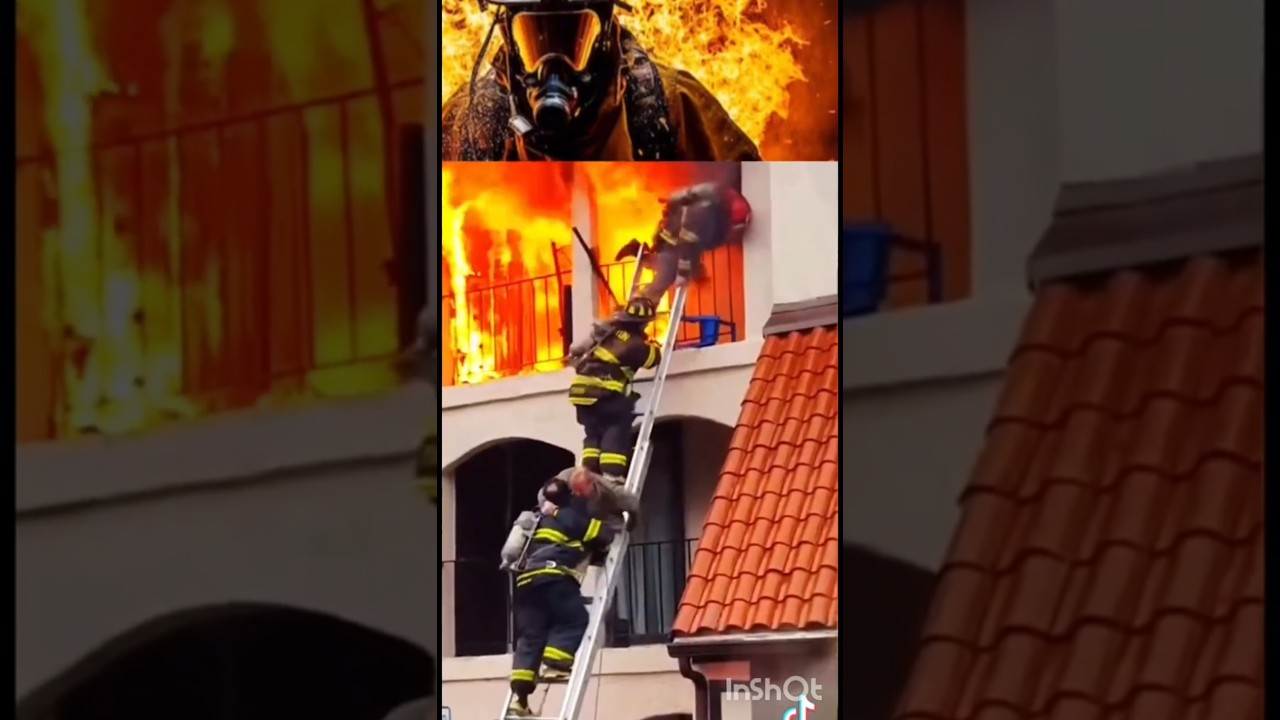 Bomberos al rescat&eacute; #bomberos #fuego #rescates #vidasanta #incendios