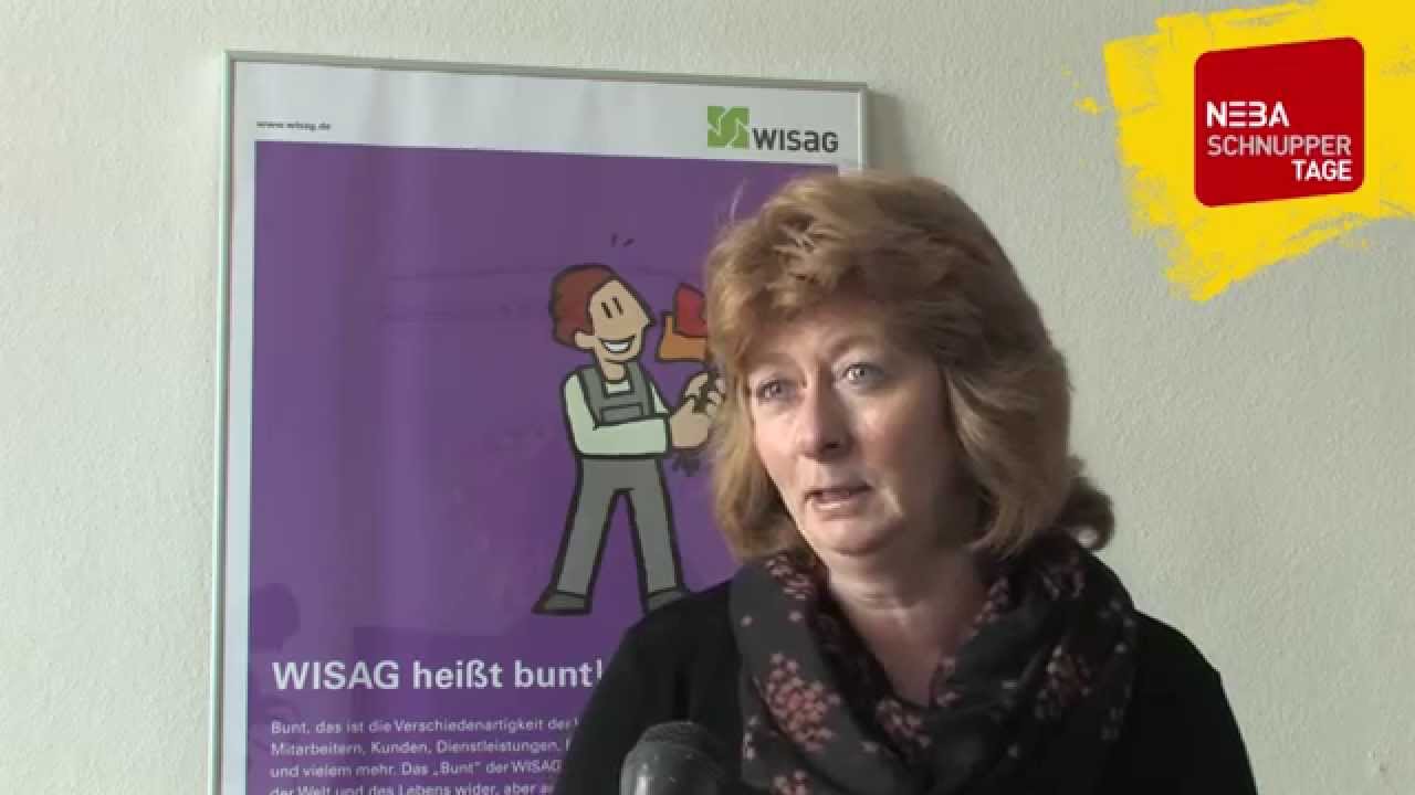 NEBA-Schnuppertage bei der WISAG Service in Wien, Berufsbilder: Reinigungskraft; Bürokauffrau/-mann