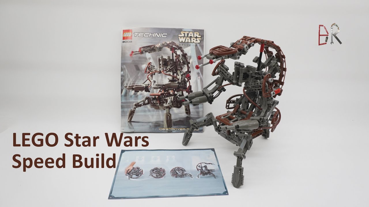 LEGO Star Wars - Destroyer Droid/8002 - Speed build