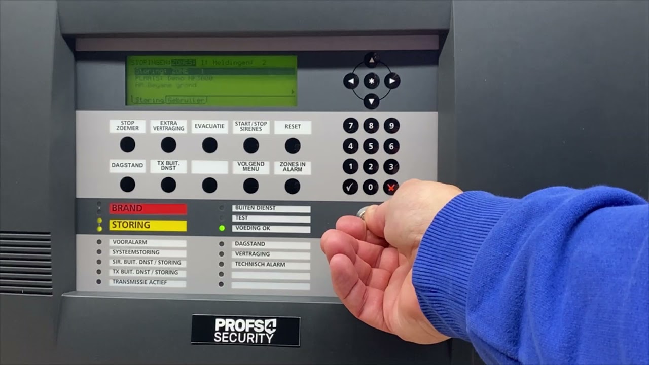 NF3000 - Storing resetten (Profs4Security)