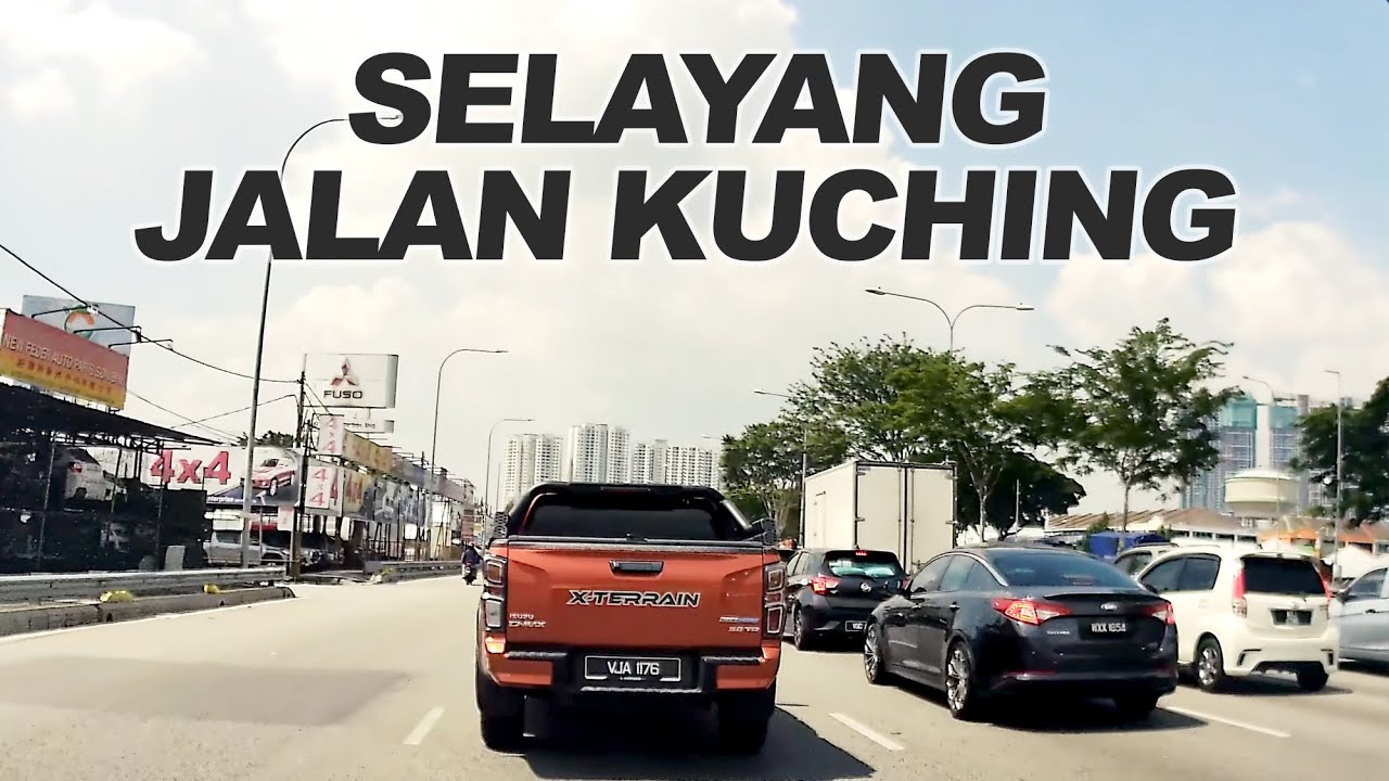 Drive Kuala Lumpur: Menikmati Traffic Jam Pusat Bandar Utara Selayang - Shell Petronas Jalan Kuching