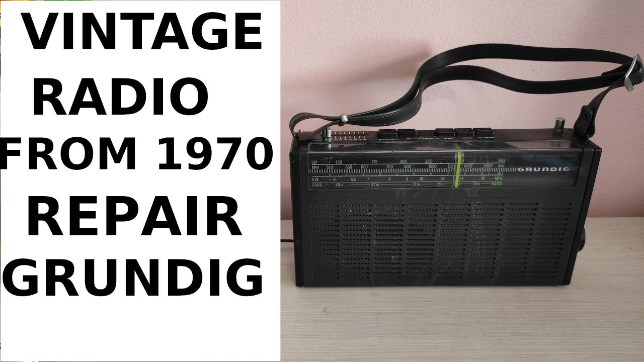 Grundig Signal 500 Repair Vintage Radio From 1970