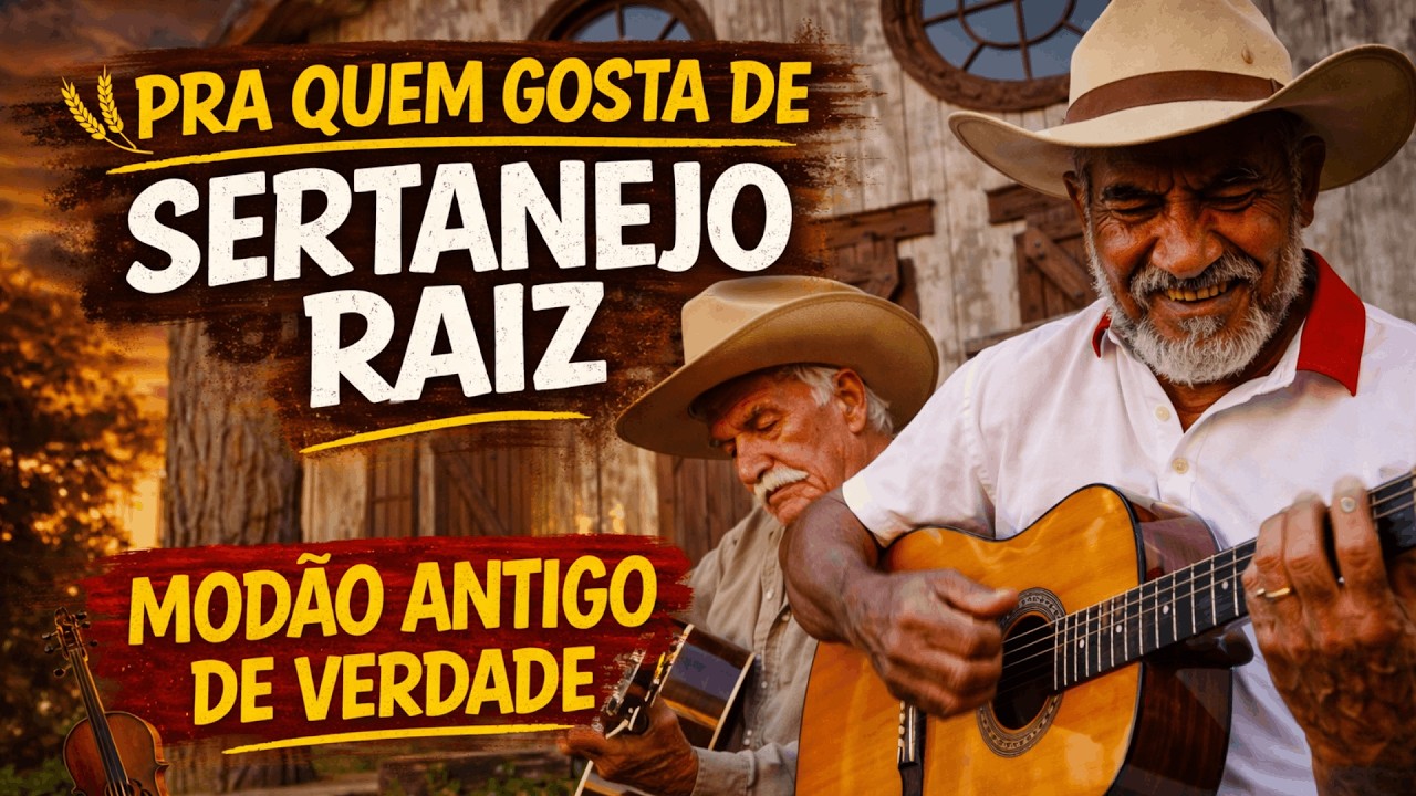 PRA QUEM GOSTA DE SERTANEJO RAIZ 🌾 MODÃO ANTIGO DE VERDADE