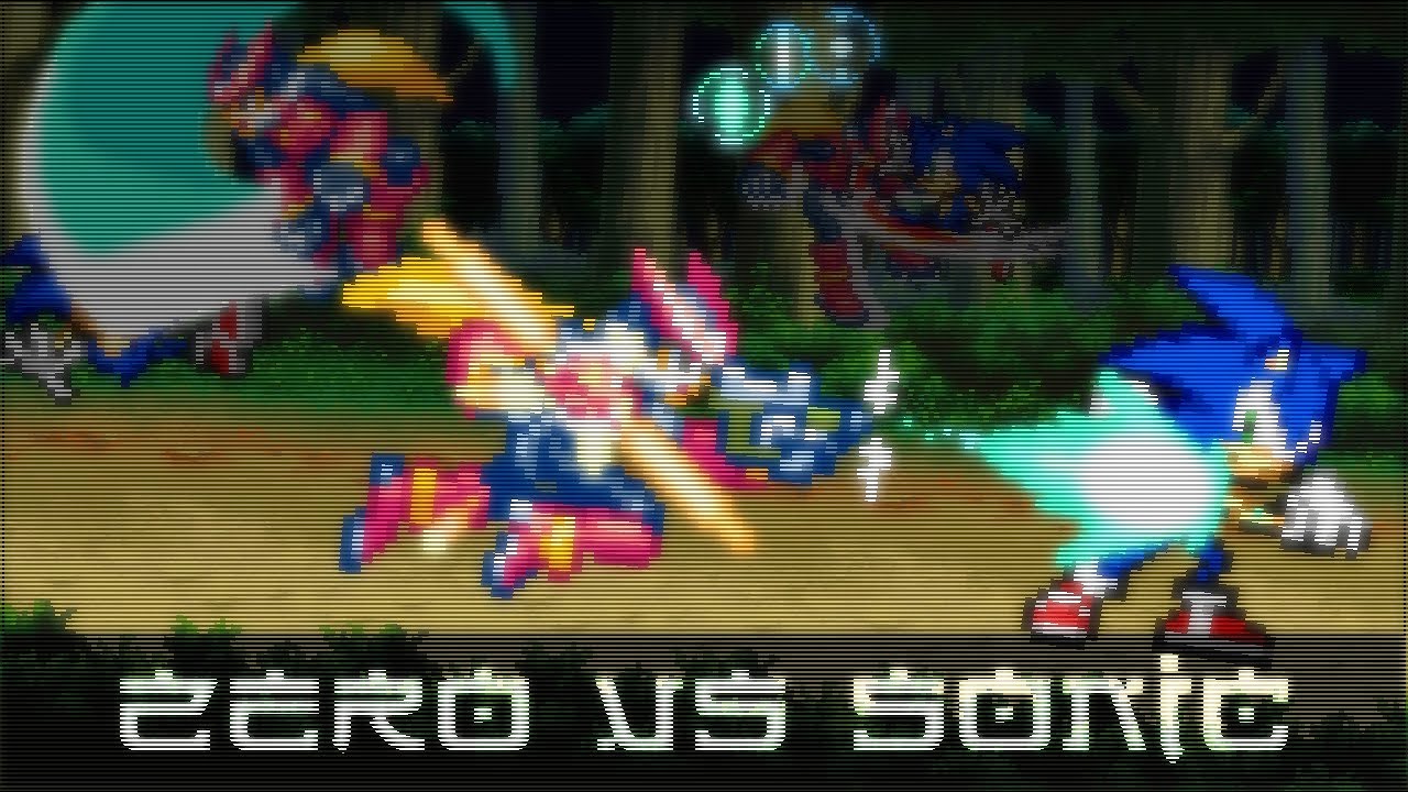Zero Vs Sonic | Sprite Animation |