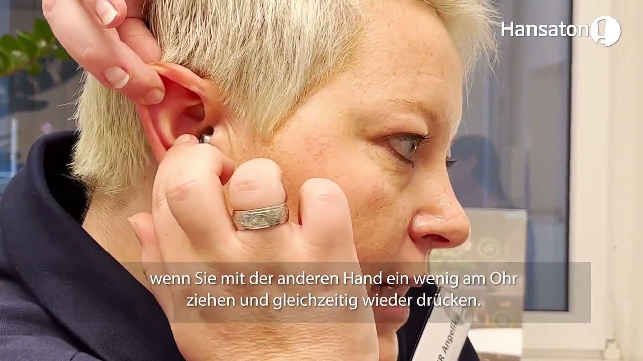 Hansaton: Hörgeräte richtig einsetzen