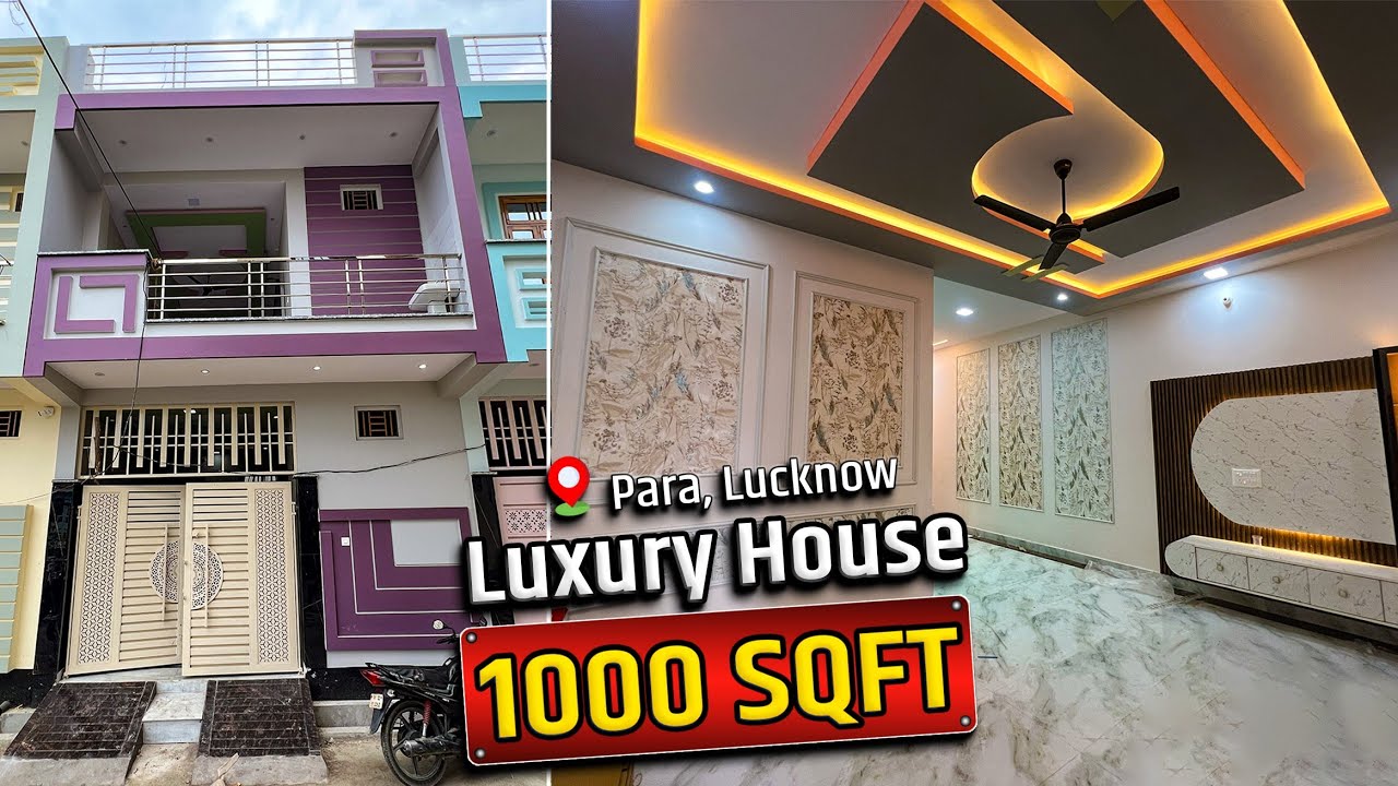 3BHK Beautiful House | 1000 SqFt Luxury House Tour | Mega Housing #megahousing 