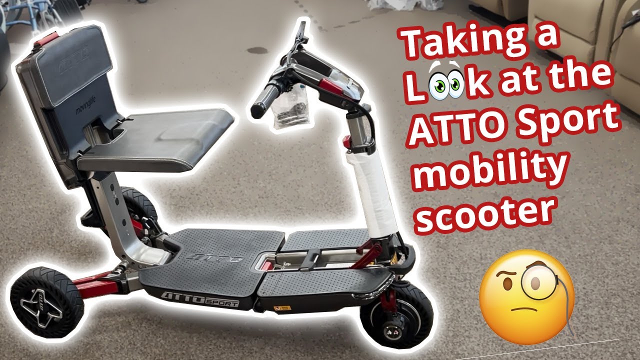 Could the ATTO Sport be the worlds BEST COMPACT mobility scooter? I stopped by to take a quick look!