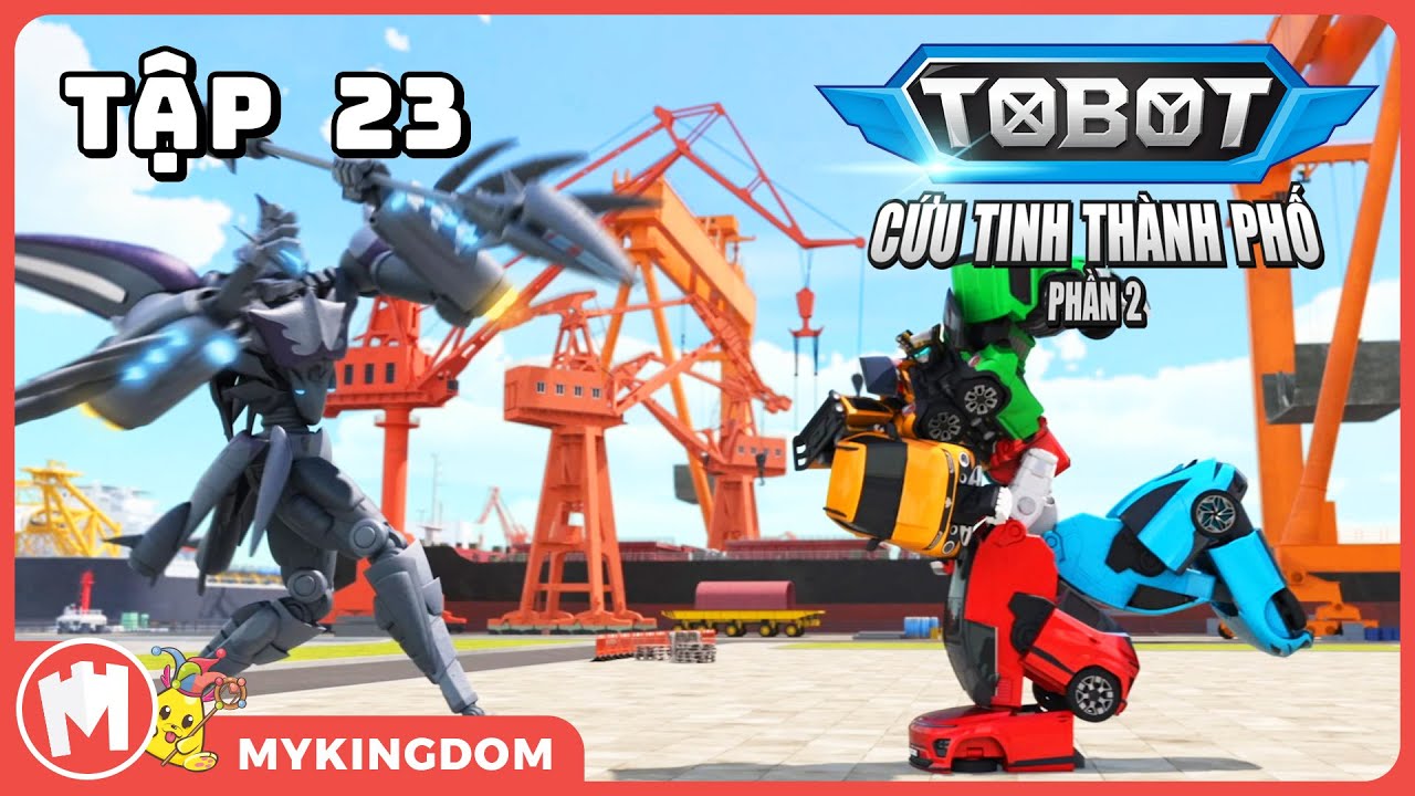 TOBOT CỨU TINH THÀNH PHỐ 2 - Tập 23: Quái Vật Khổng Lồ Đáng Sợ Dưới Đáy Biển - TOBOT TIẾNG VIỆT 2025