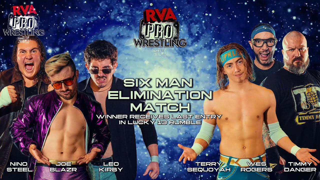 🎯 6-Man Elimination Match | Winner Enters Last in Lucky 13 Rumble | Aug 23, 2025