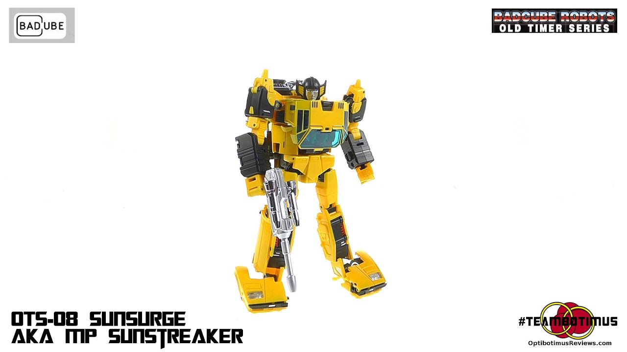 Badcube OTS-08 SunSurge (aka MP Sunstreaker) Video Review