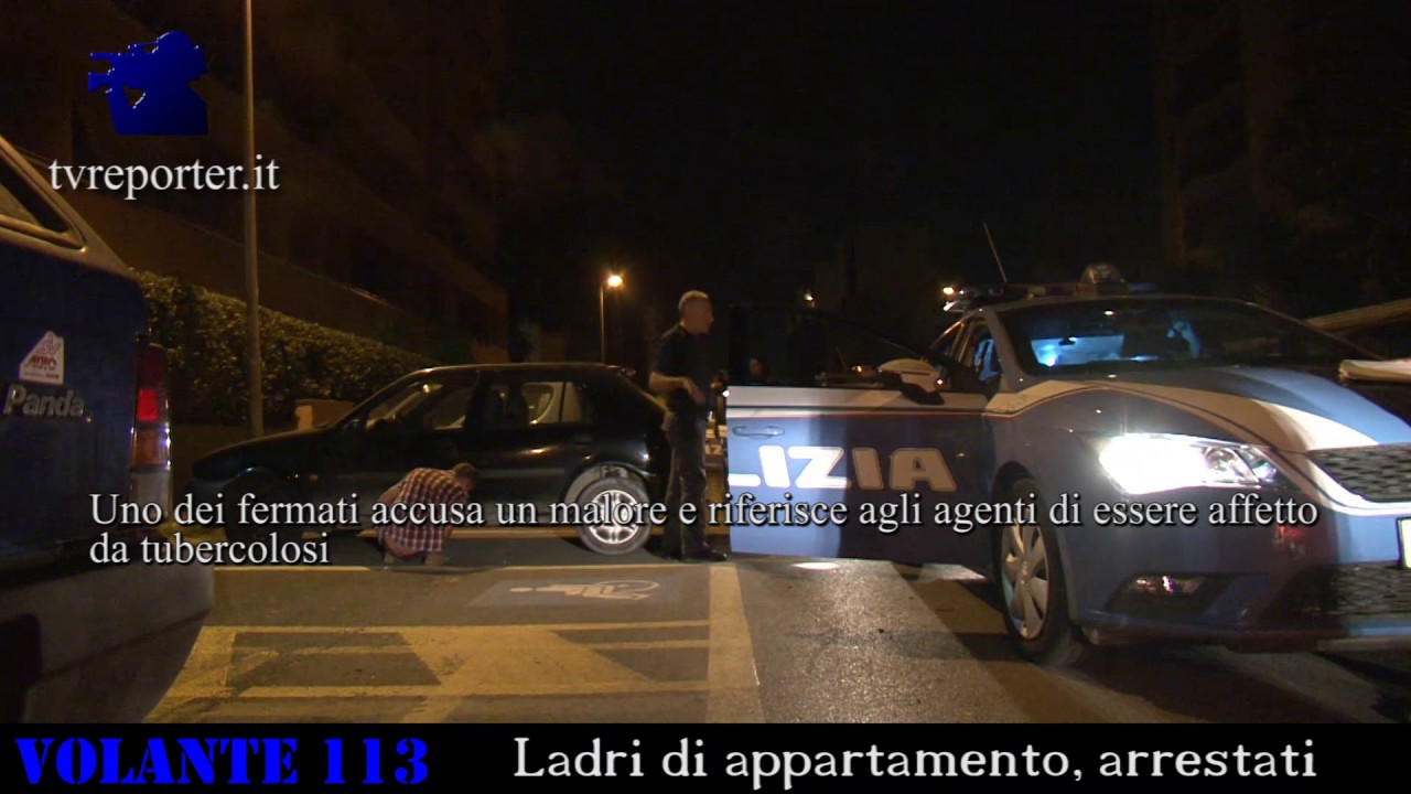 Arresto in diretta, ladri appartamento  #VOLANTE113