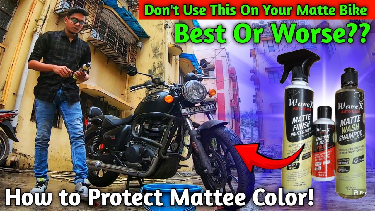 How to Protect the Matte Colour of Royal Enfield Meteor 350 | Matte Colour Protection Tips💯