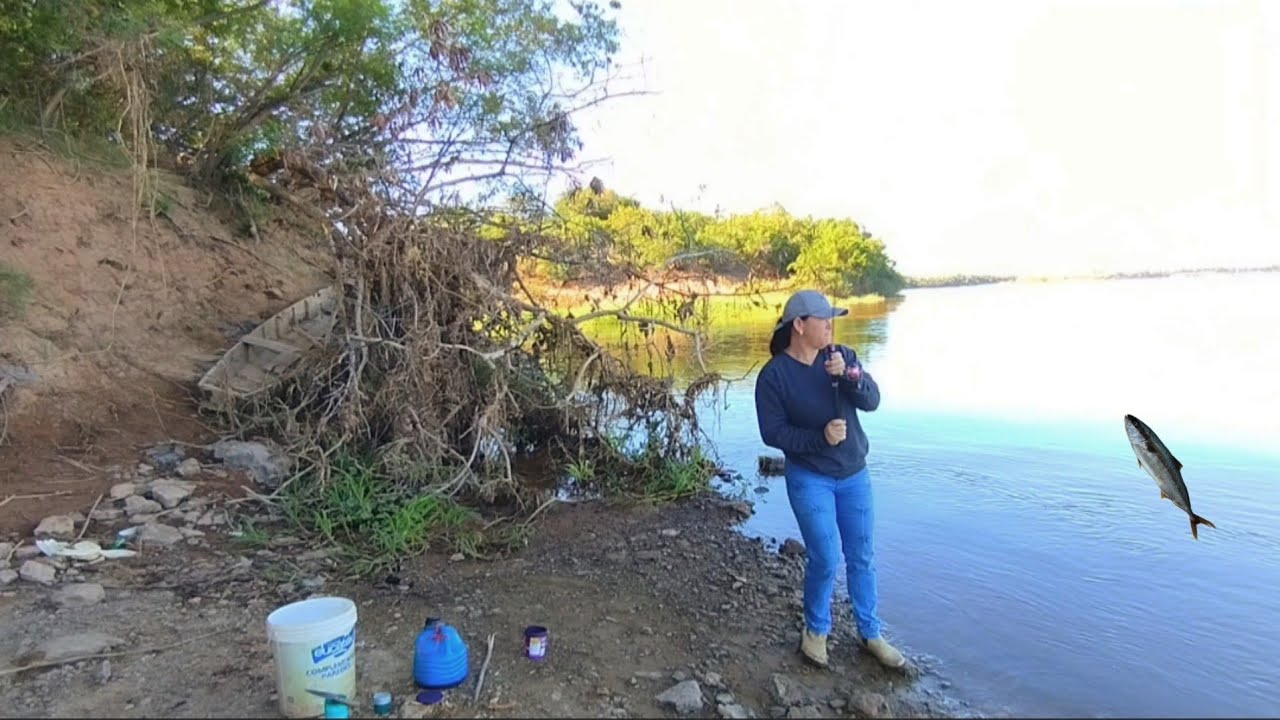 CORAÇÃO DA FLORESTA.Nunca subestime UMA MULHER NA PESCARIA SÓ NÃO DESISTI