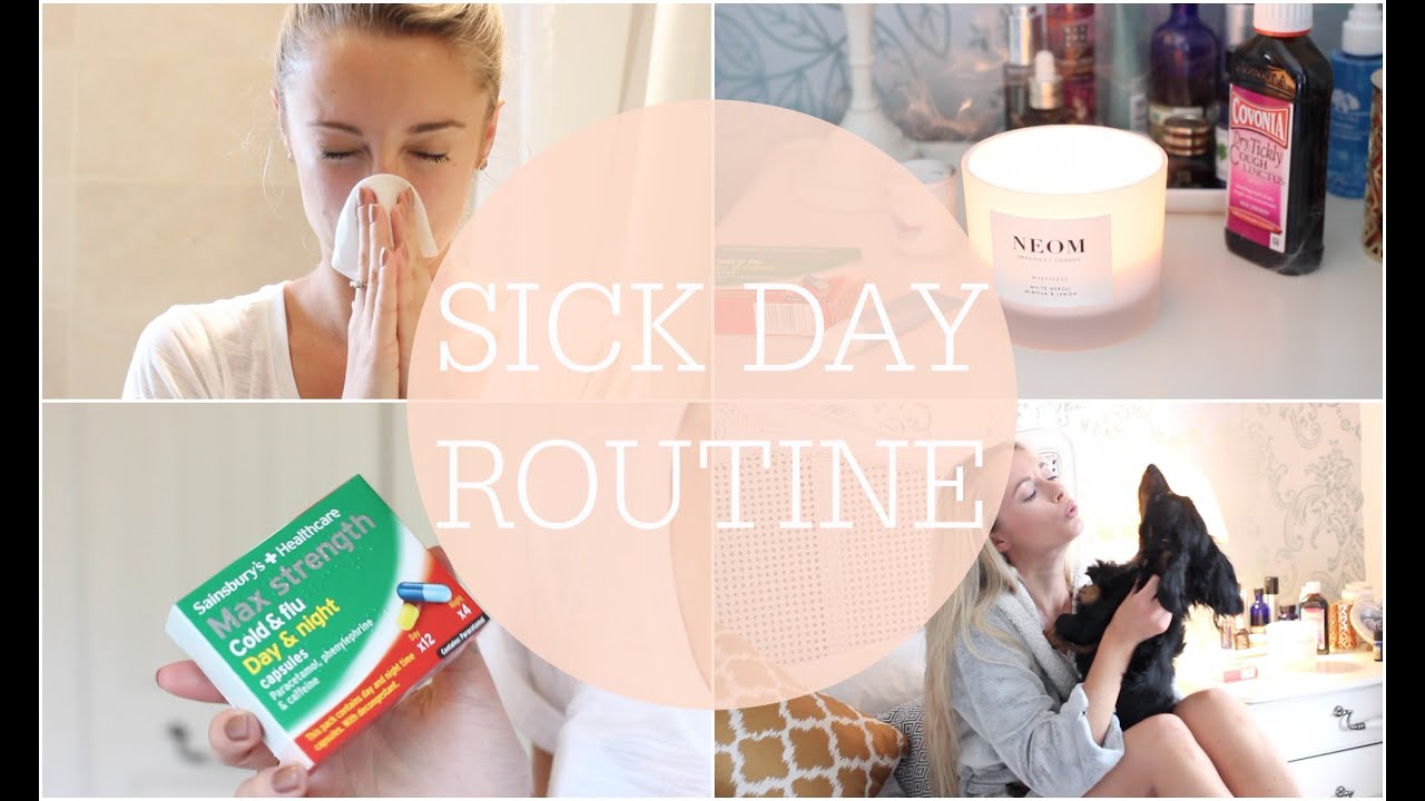 Sick Day Morning Routine!   |   Pampering, Makeup + Feel Better Tips   |   Fashion Mumblr