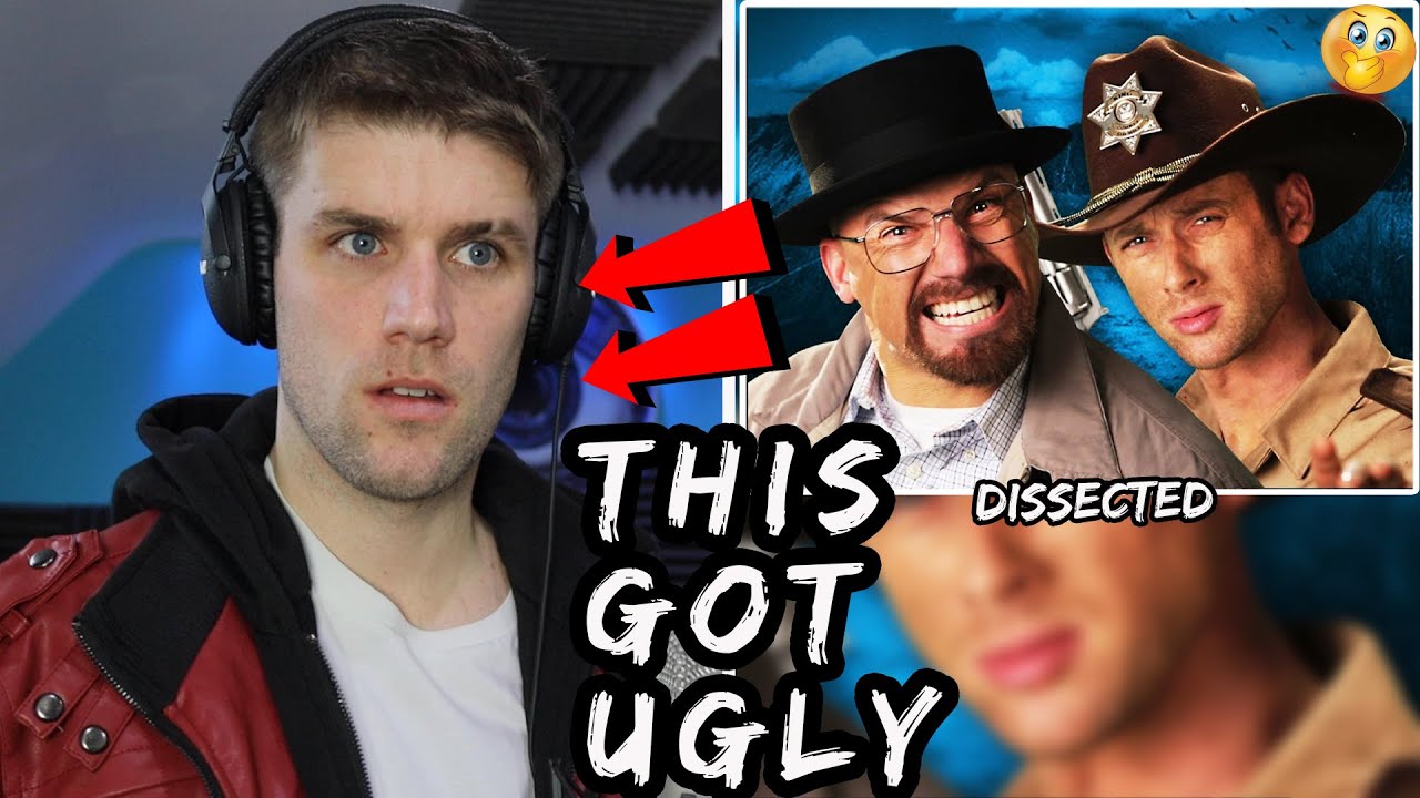 TOO FAR?! Rick Grimes vs Walter White | Rapper Reacts to EPIC RAP BATTLES OF HISTORY!!