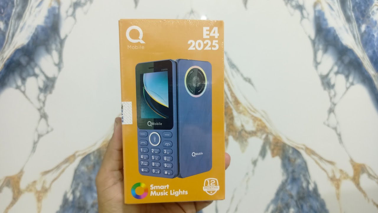 Q Mobile E4 2025 New Model Unboxing In Pakistan 