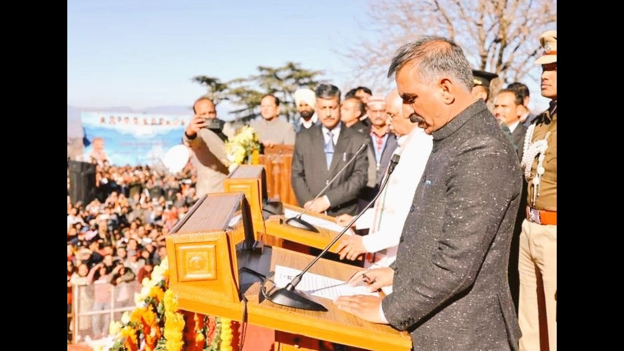 Himachal Gets 'Non-Royal' Sukhvinder Sukhu As CM, Mukesh Agnihotri DyCM |