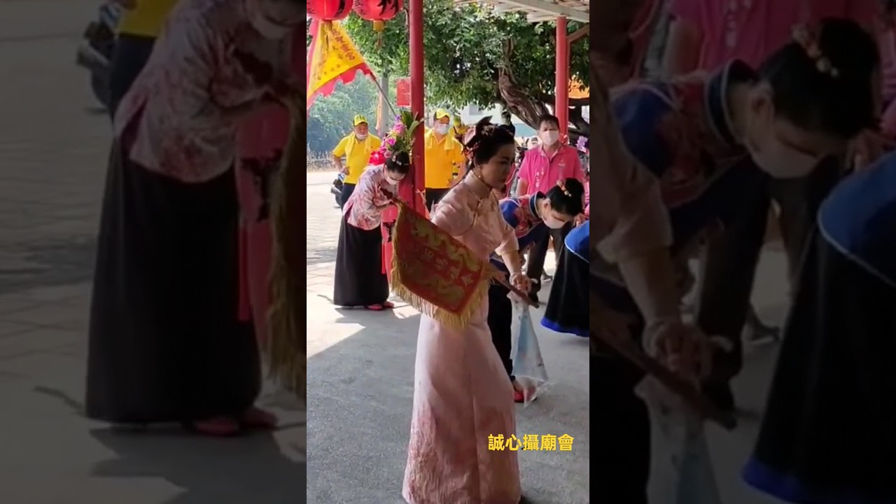 旗袍媽祖來囉！ 慈祐媽祖乩 真有氣質 #北巡順天宮 #shorts #short #subscribe #beautiful