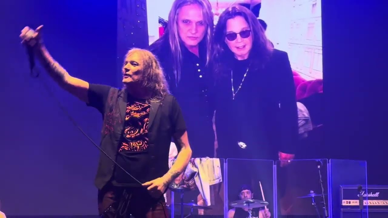 SEBASTIAN BACH - At Tower Theatre, Fresno 2/27/26 “Monkey Business” Tribute to Ozzy “I Don’t Know” 
