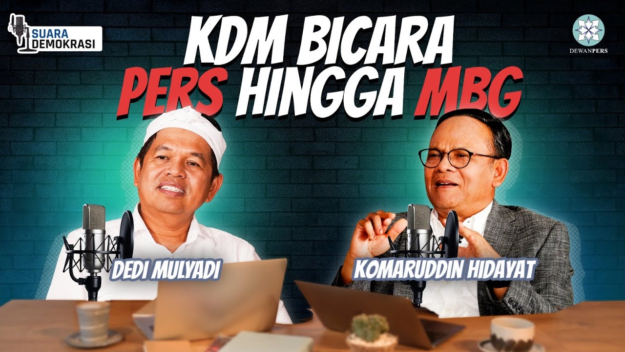 KDM BICARA PERS HINGGA MBG