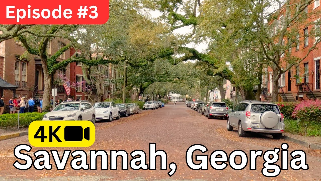 Driving Around Savannah GA | Episode 3 [4K]