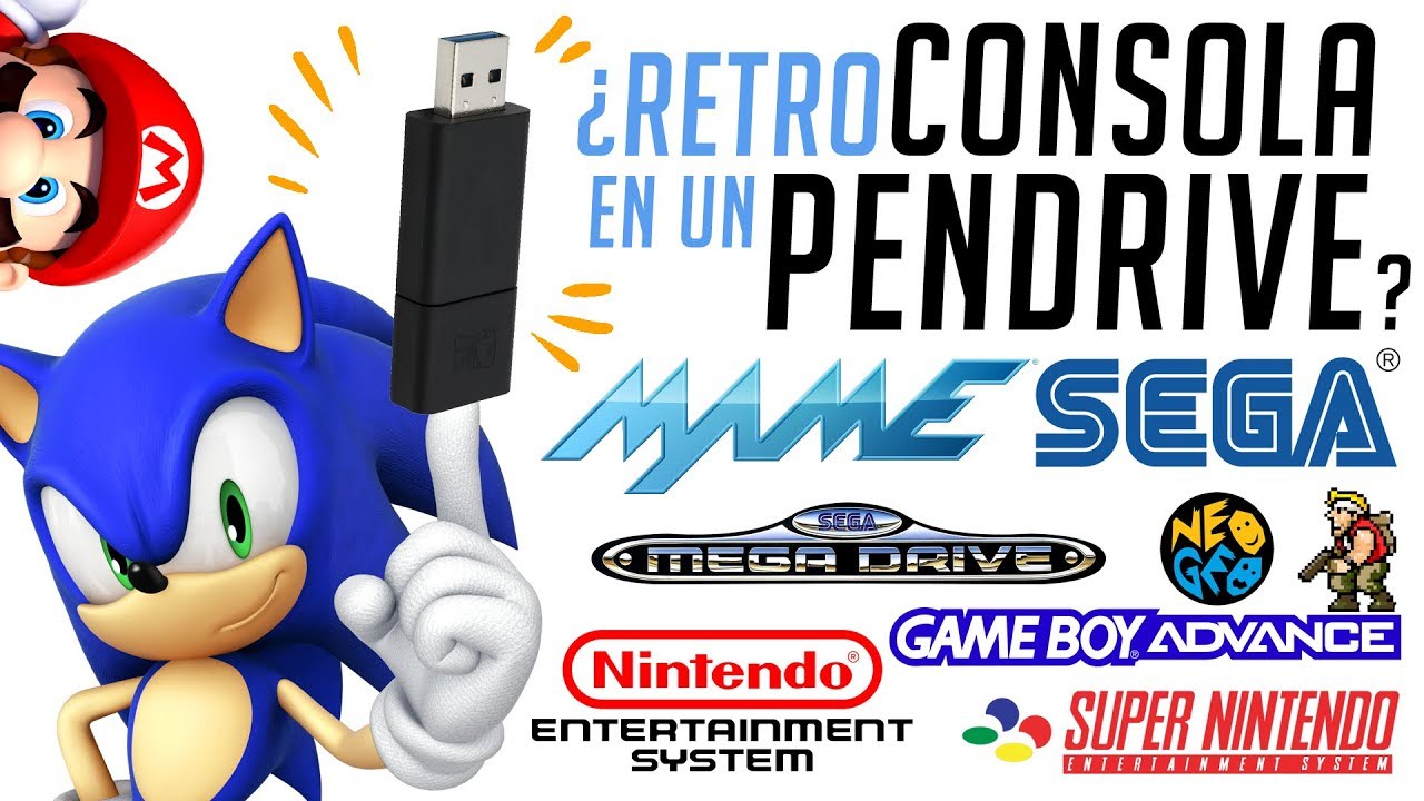 ¿RetroConsola en un Pendrive? ¡SI! - Te explico como...