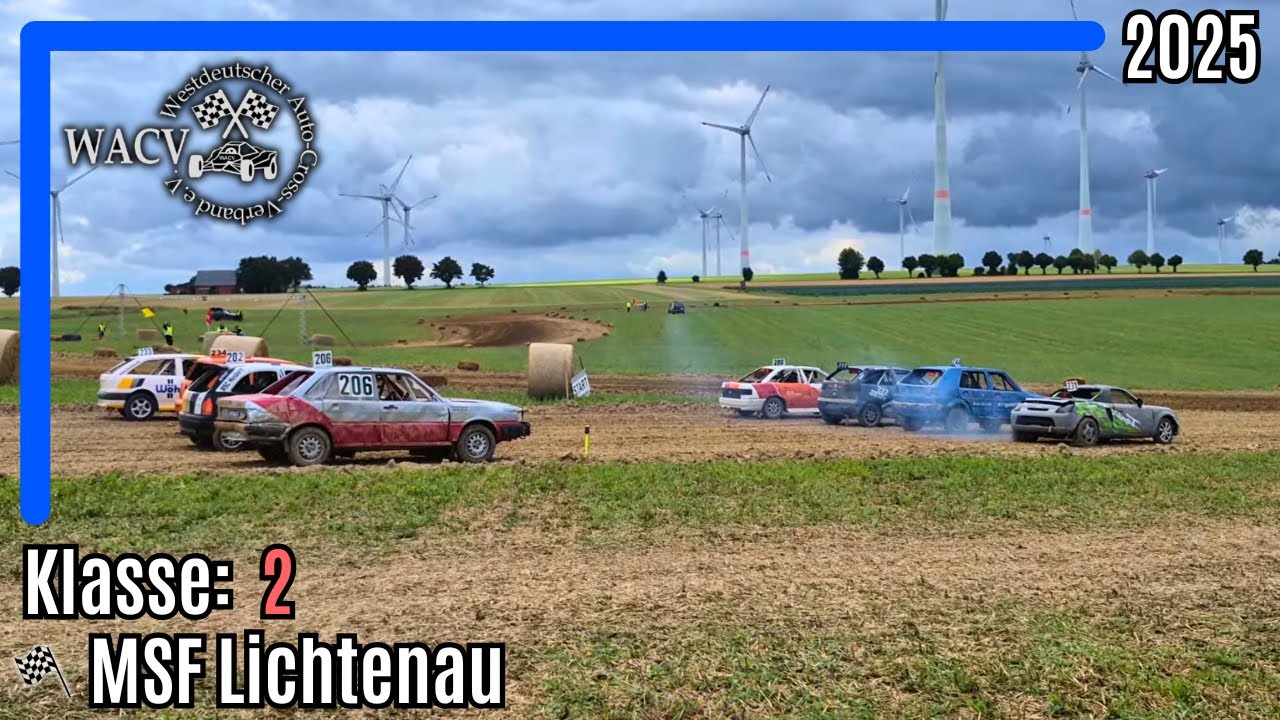 AUTOCROSS Lichtenau (D) 2025 - Klasse 2 WACV: Alle Läufe [HD]