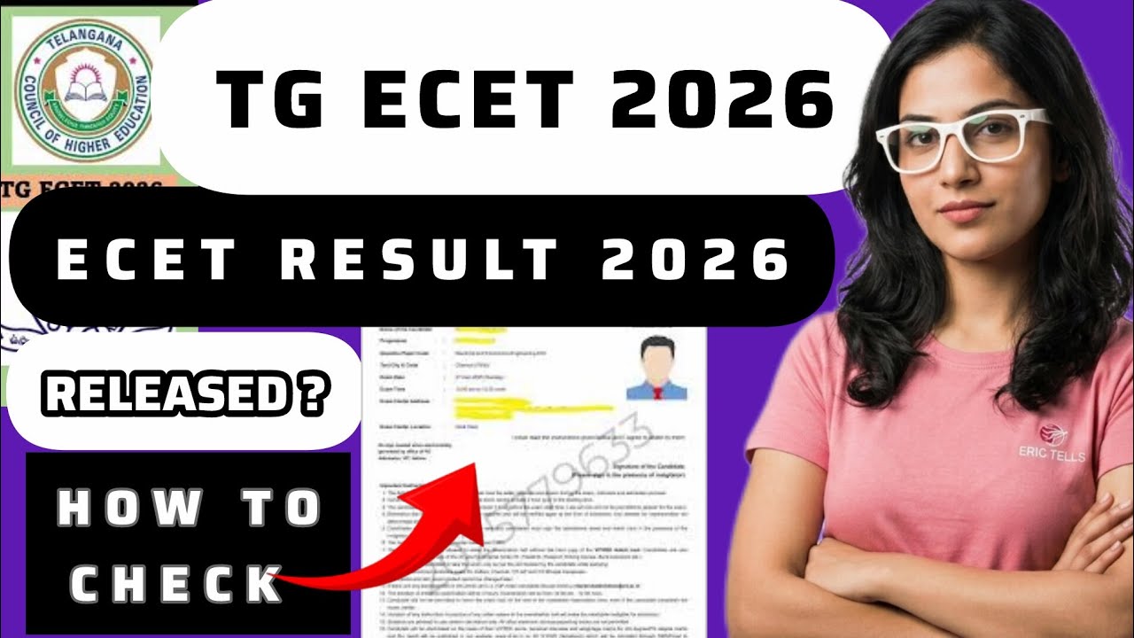 tg ecet result 2026 | telangana ecet result 2026