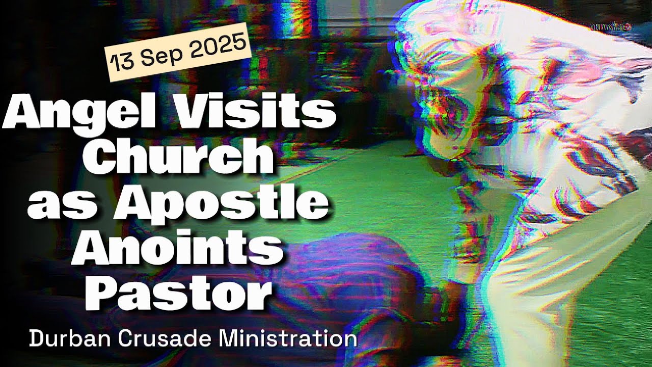 ANGEL VISITS CHURCH AS APOSTLE ANOINTS PASTOR || DURBAN CRUSADE || Apostle BJ Makananisa