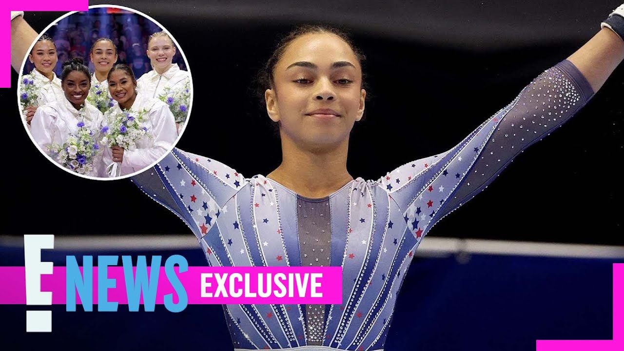Hezly Rivera Reacts to Being the YOUNGEST Team USA Olympian at Age 16! | 2024 Olympics | E! News