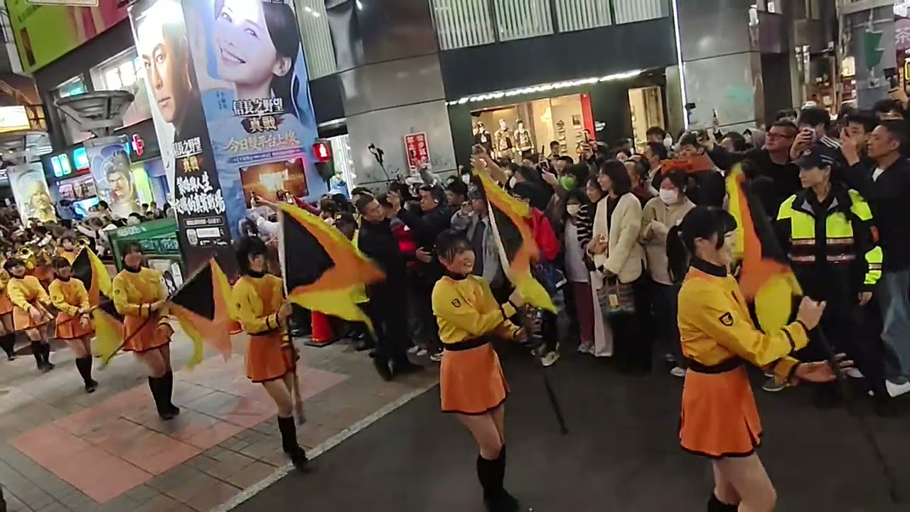文化總會快閃西門町活動（橘色惡魔）