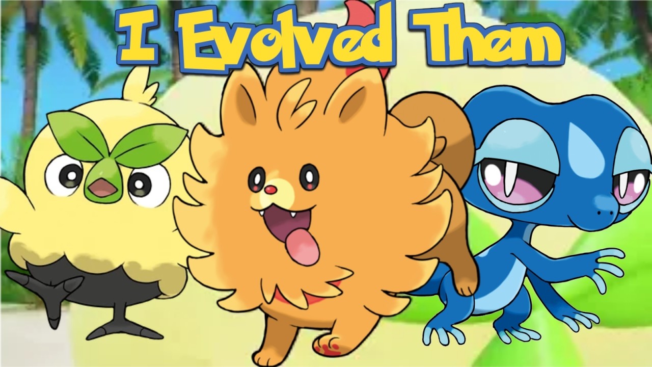 How I evolved the Gen 10 Starter Pokémon!