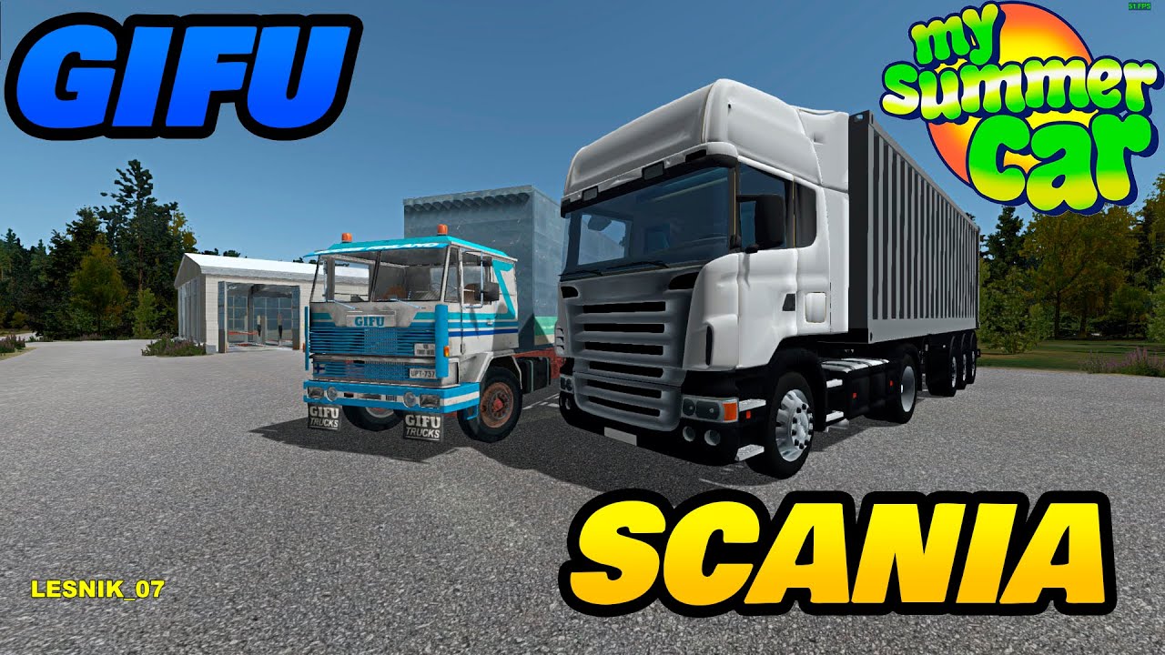 My Summer Car GIFU ПРОТИВ SCANIA