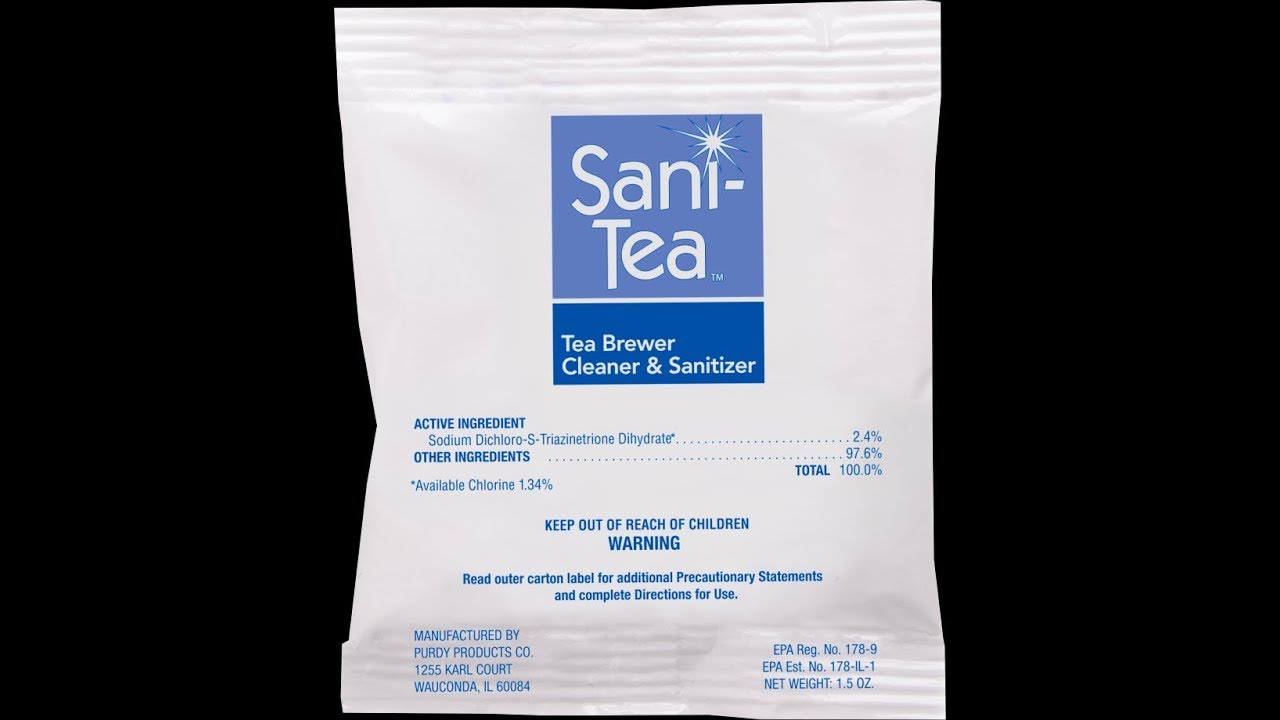 Stera Sheen SANI-TEA TEA BREWER CLEANER & SANITIZER