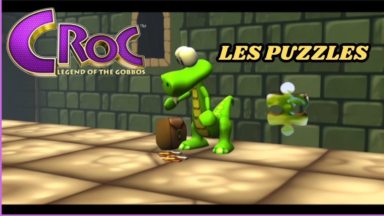 Croc Legend OF The Gobbos Remaster - Le Guide 100% Les Pieces Puzzles