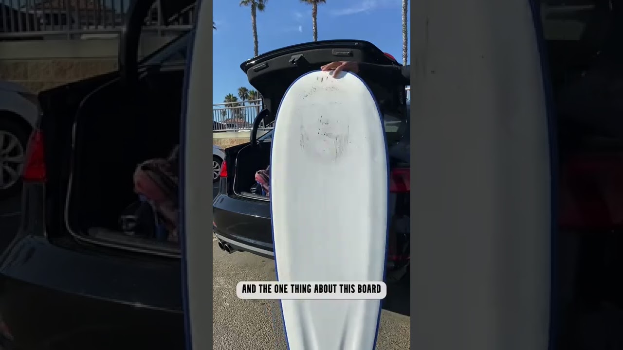 Катаемся на миниатюрной доске с мягким верхом! #catchsurf #surf #surflessons