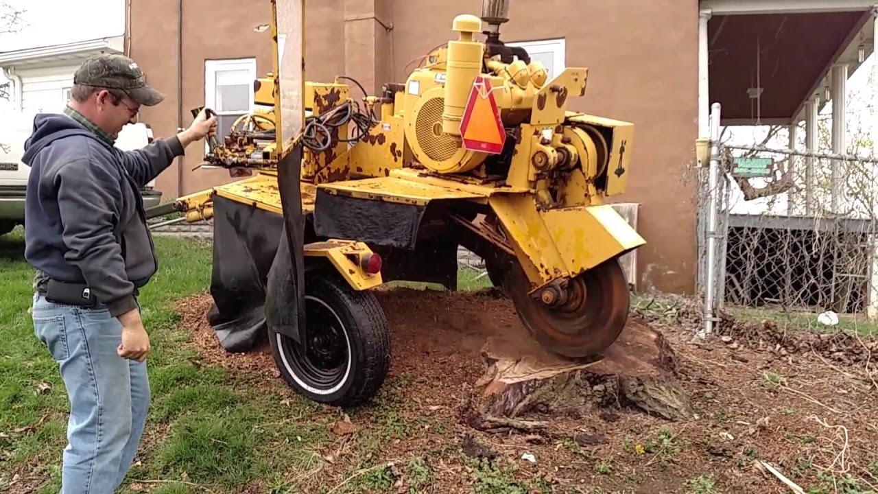 Vermeer 665 Stump Grinder For Sale Test Operation Video